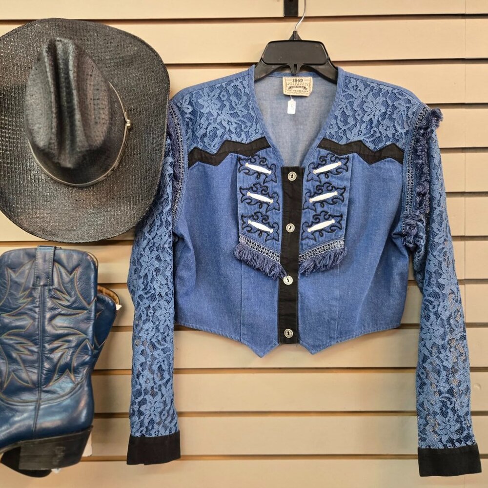 1849 Authentic Ranchwear USA  Vintage Rodeo Western Shirt tag size small